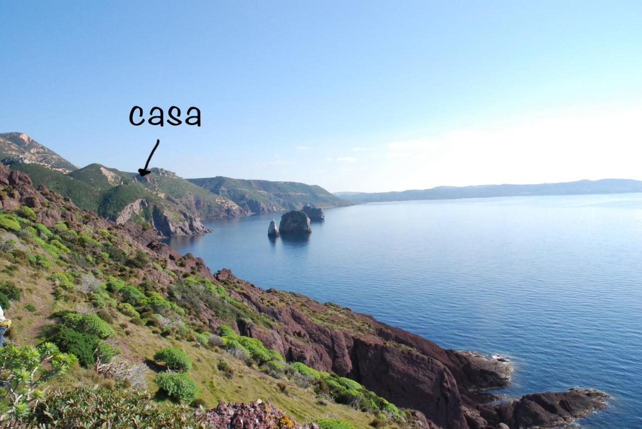 Вилла La Casa Del Mare Tanca Piras Nebida Экстерьер фото